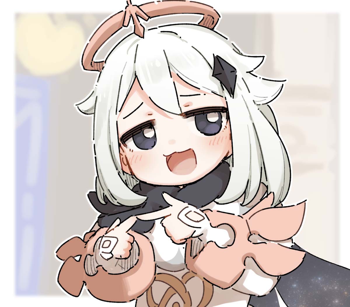 每日好图：原神#派蒙 同人图#飞机杯【11月2日更新】