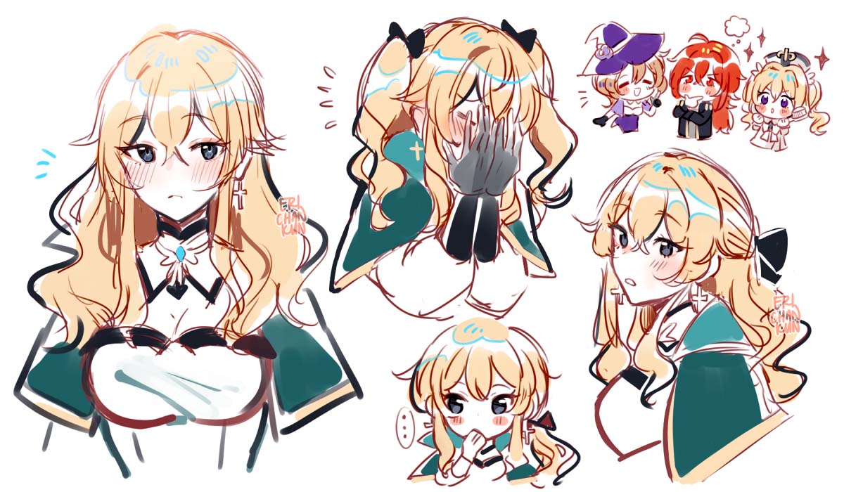 每日好图：原神#琴#同人图【11月6日最新】