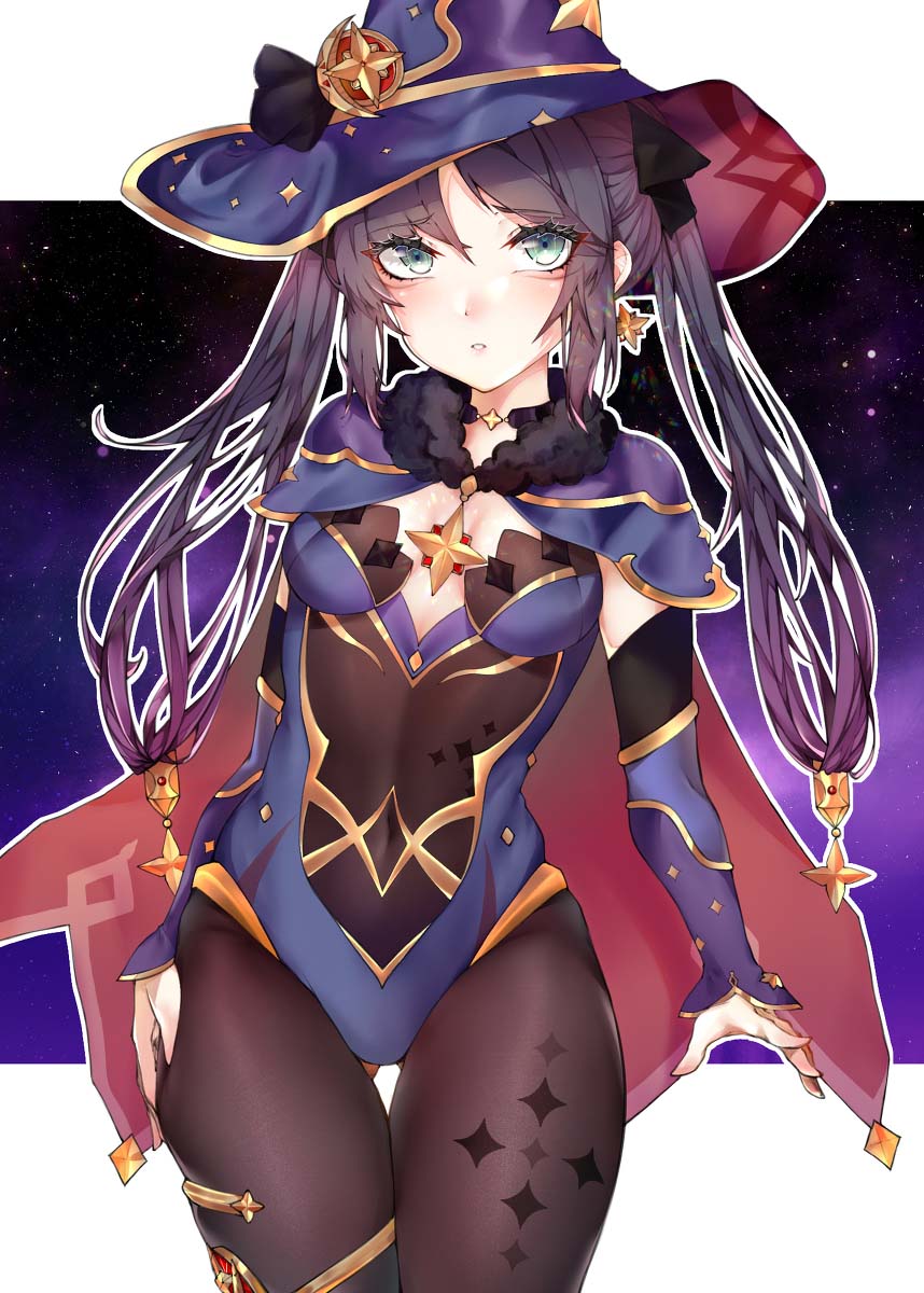 每日好图：原神同人图#涩图#福利图#莫娜#芭芭拉【11月5日更新：二】