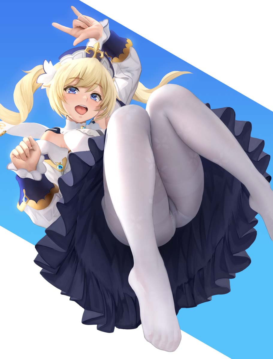 每日好图：原神同人图#涩图#福利图#莫娜#芭芭拉【11月5日更新：二】