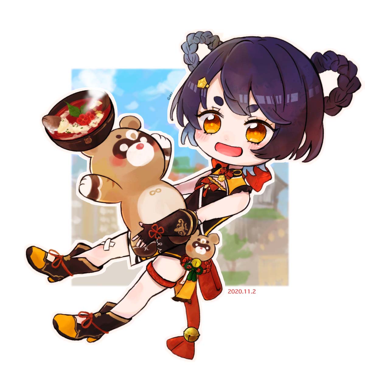 每日好图：原神同人图#涩图#福利图#莫娜#芭芭拉【11月5日更新：二】