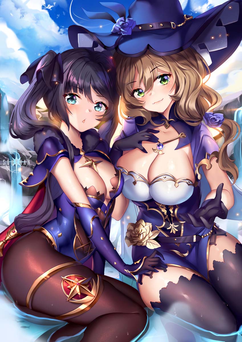 每日好图：原神同人图#涩图#福利图#莫娜#芭芭拉【11月5日更新：二】