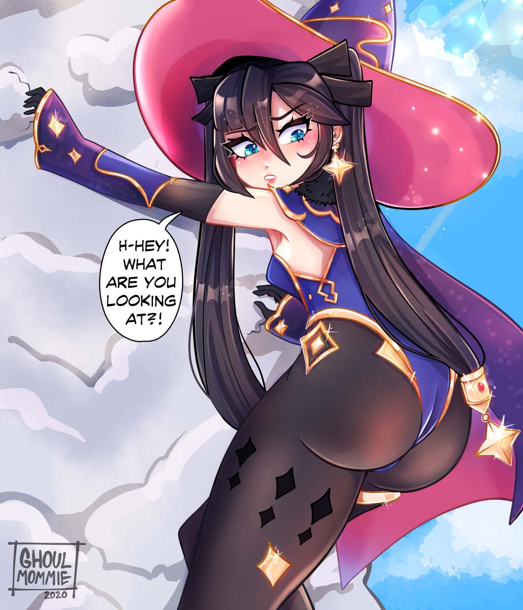 每日好图：原神同人图#涩图#福利图#莫娜#芭芭拉【11月5日更新：二】