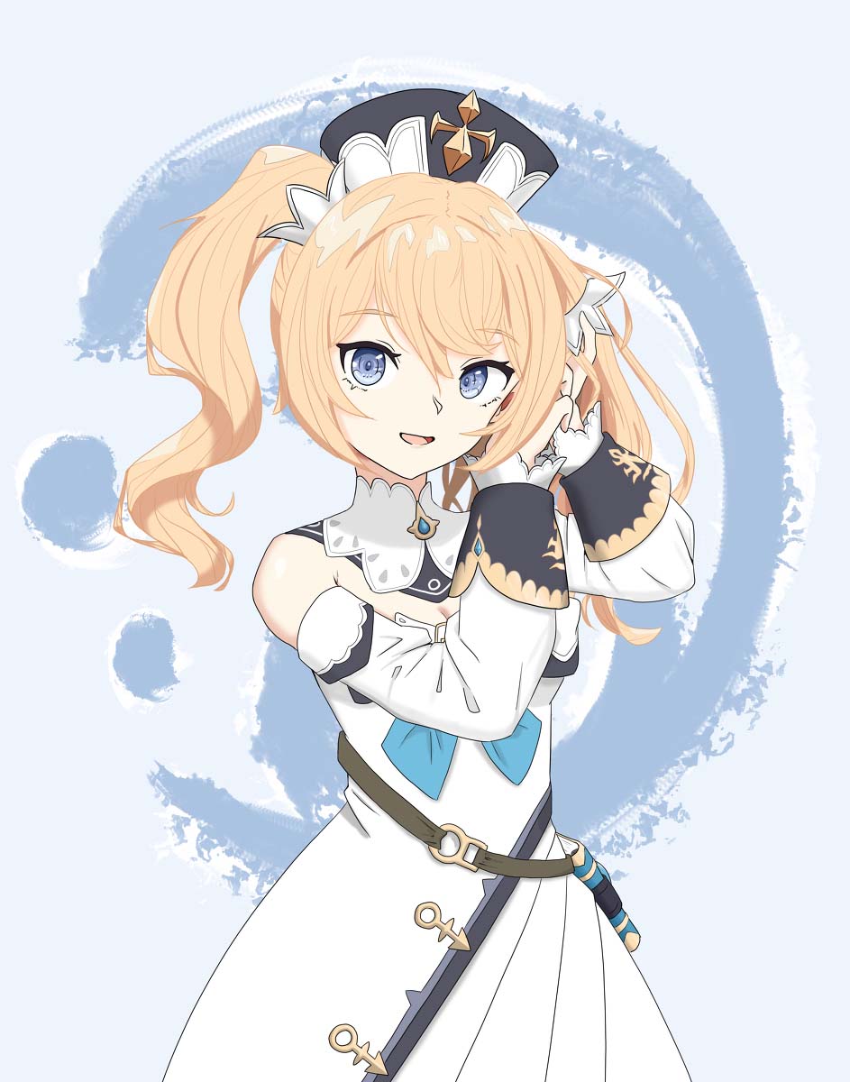 每日好图：原神#芭芭拉 同人图【11月2日更新】