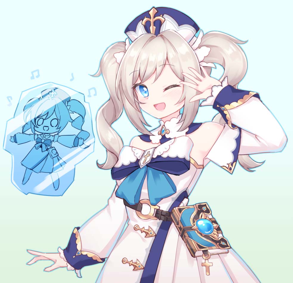 每日好图：原神#芭芭拉 同人图【11月2日更新】