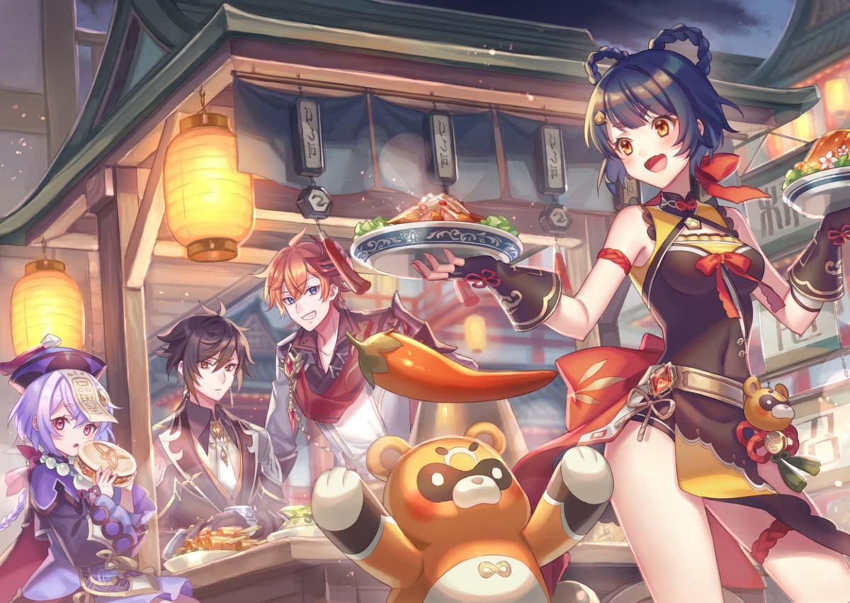 每日好图：原神#同人#福利图#涩图【11月7日最新】