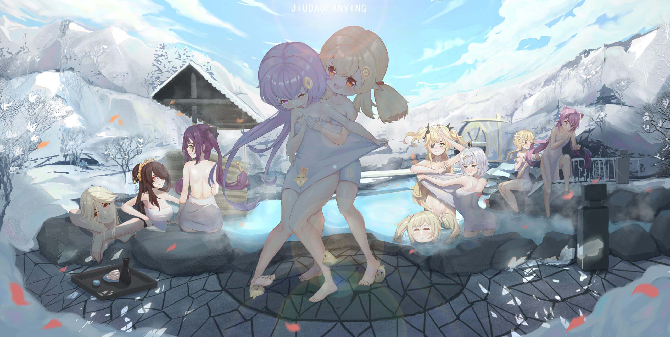 每日好图：原神#同人#福利图#涩图【11月7日最新】