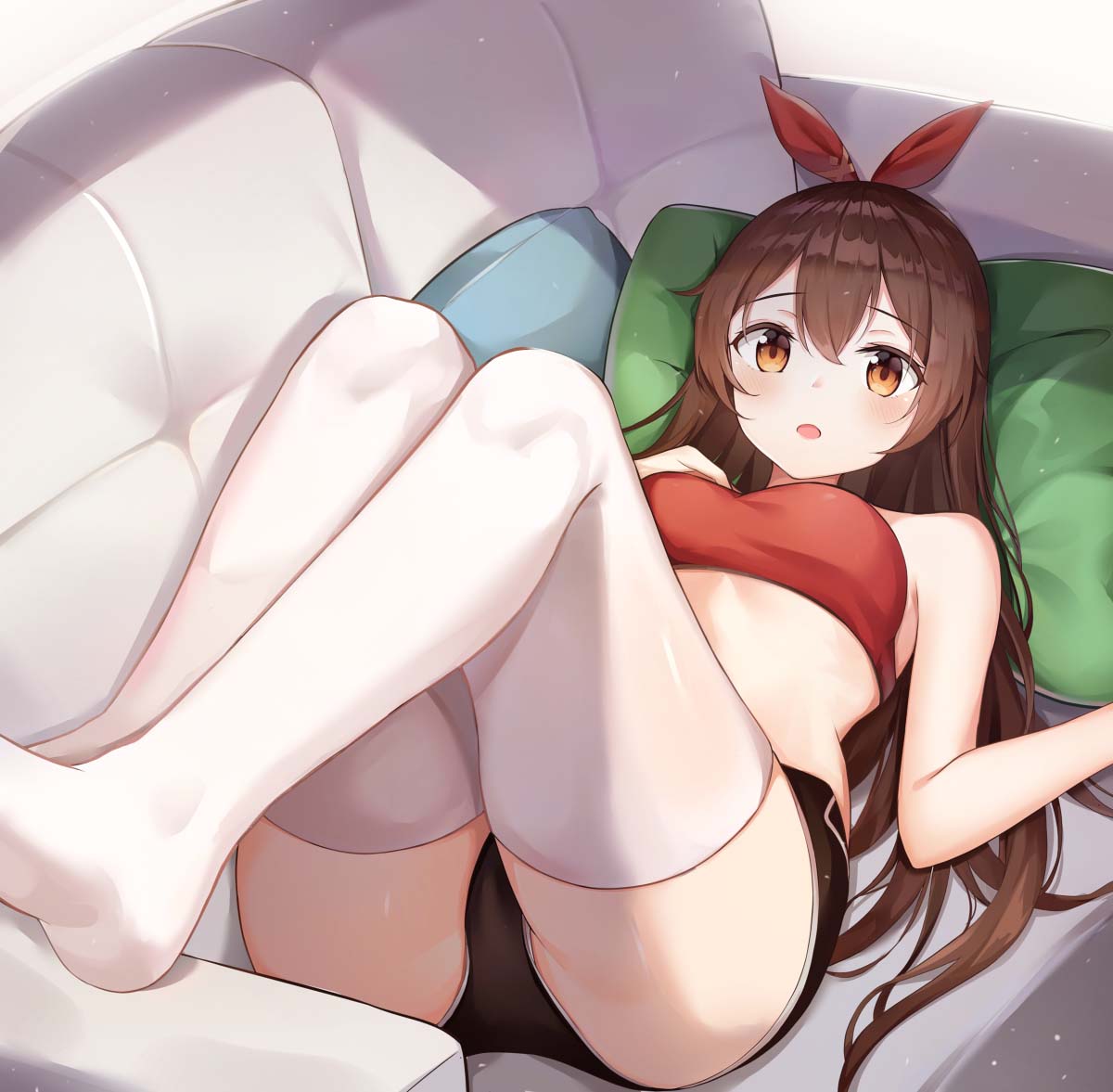 每日好图：原神安柏#同人图#涩图#福利图【11月更新】