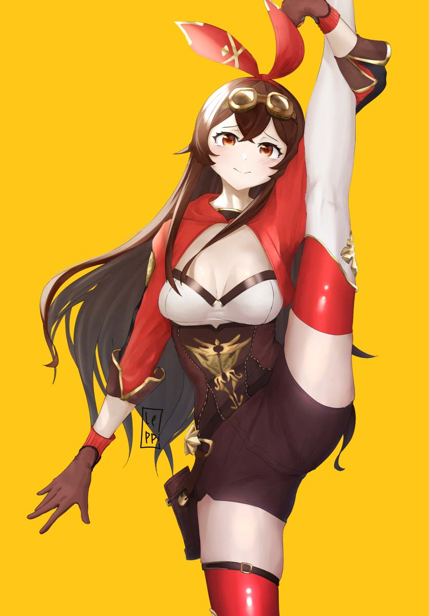 每日好图：原神安柏#同人图#涩图#福利图【11月更新】