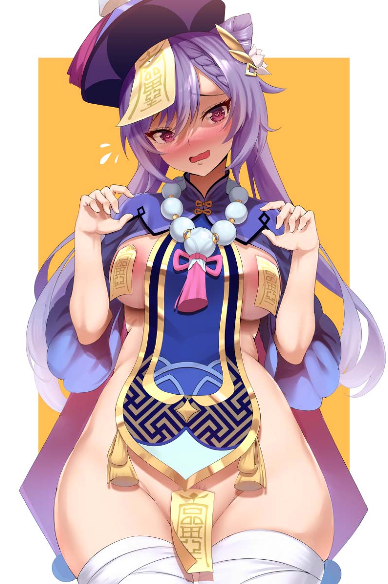 每日好图：巨乳诱惑#碧蓝航线#原神#福利涩图#极上之乳#【画师：Dearonnus】