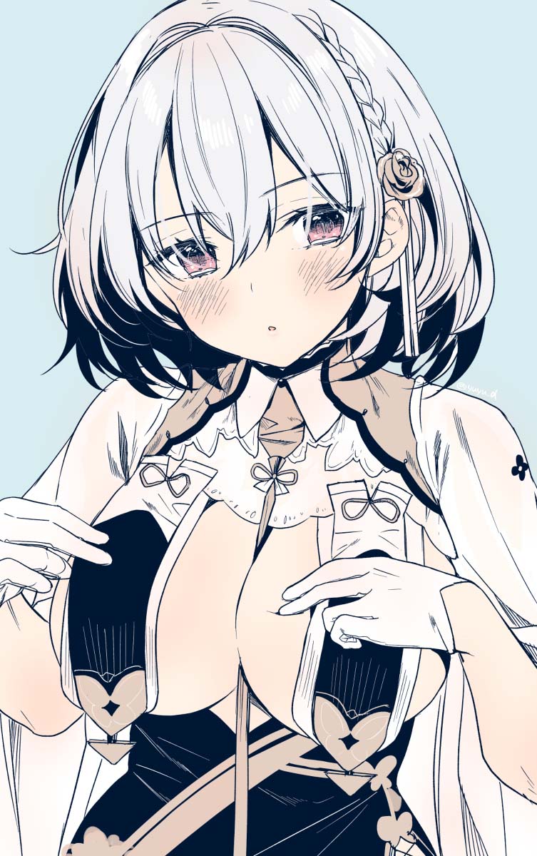 每日好图：P站#同人美图#人气插画推荐#【画师：ゆゆ】