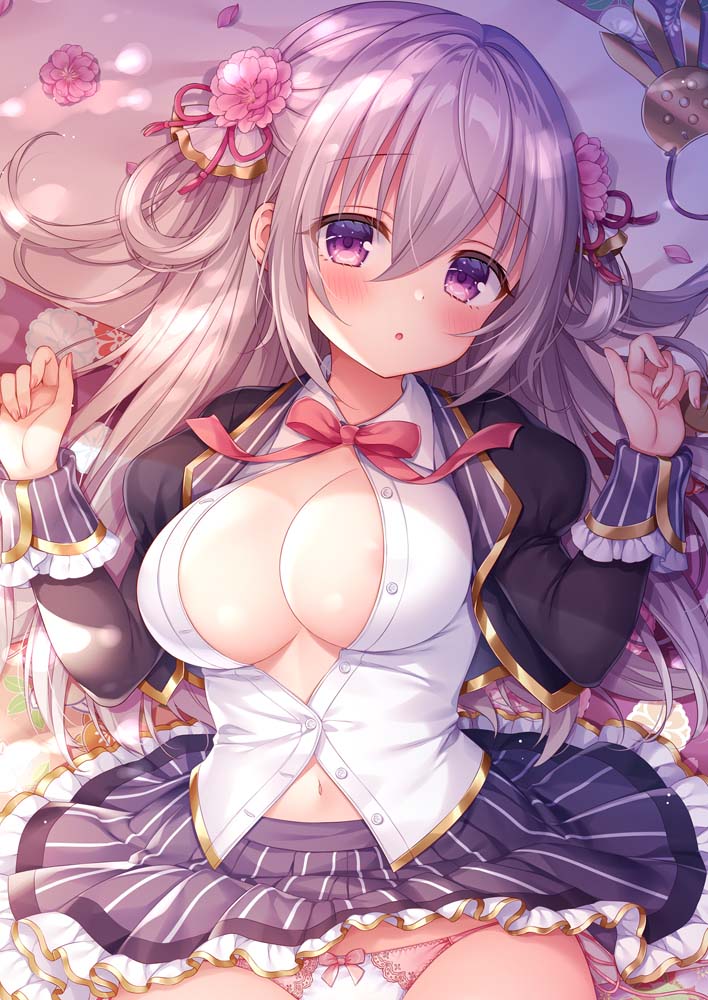 每日好图：萌系巨乳萝莉#福利插画【画师：三つ葉ちょこ】