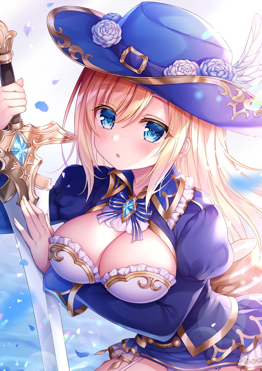 每日好图：萌系巨乳萝莉#福利插画【画师：三つ葉ちょこ】