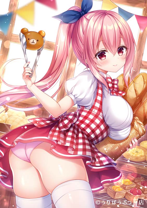 每日好图：萌系巨乳萝莉#福利插画【画师：三つ葉ちょこ】