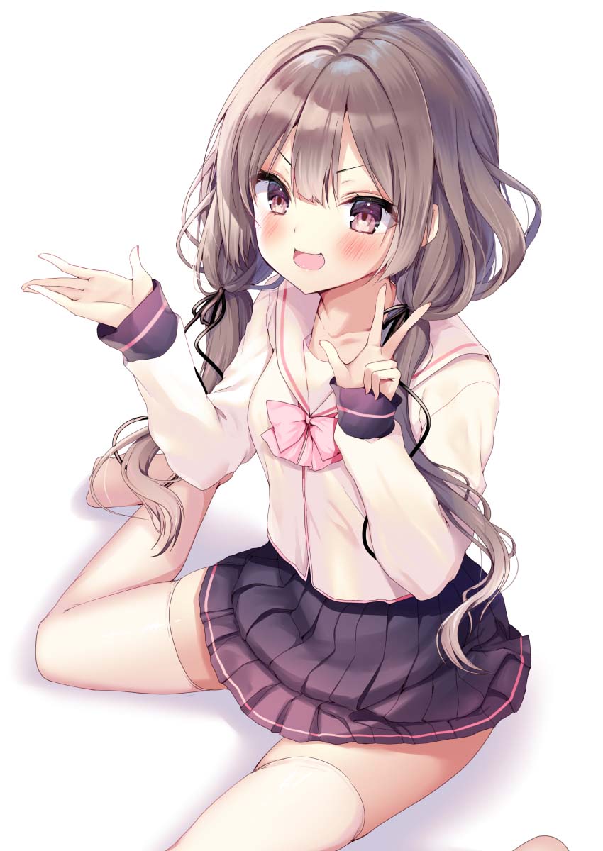 每日好图：二次元#萌系性感插画#P站好图【画师：あゆま紗由】