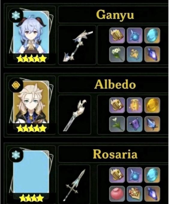 原神内鬼：1.2新地图龙脊雪山，增加冰套水套【新5星阿贝多专属倍卡武器】等