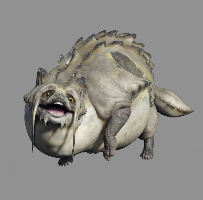 《怪物猎人：崛起》新设定图：重量级狸兽登场！