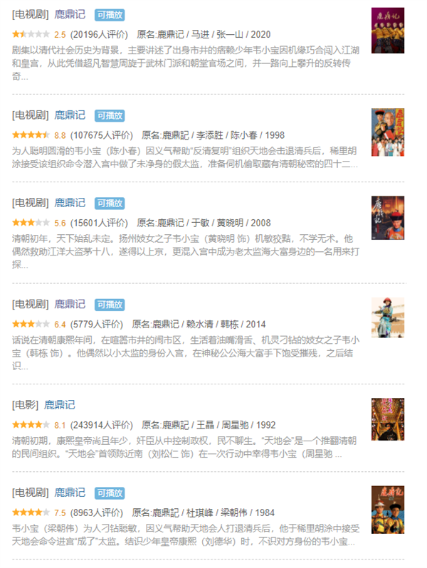 新《鹿鼎记》豆瓣2.5分,张一山:我也有演不好的时候插图1 新《鹿鼎记》豆瓣评分跌至2.5 张一山:我也有演不好的时候