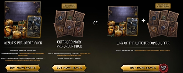 《昆特牌》资料片“Way of the Witcher”即将推出插图1 CDPR宣布《昆特牌》资料片