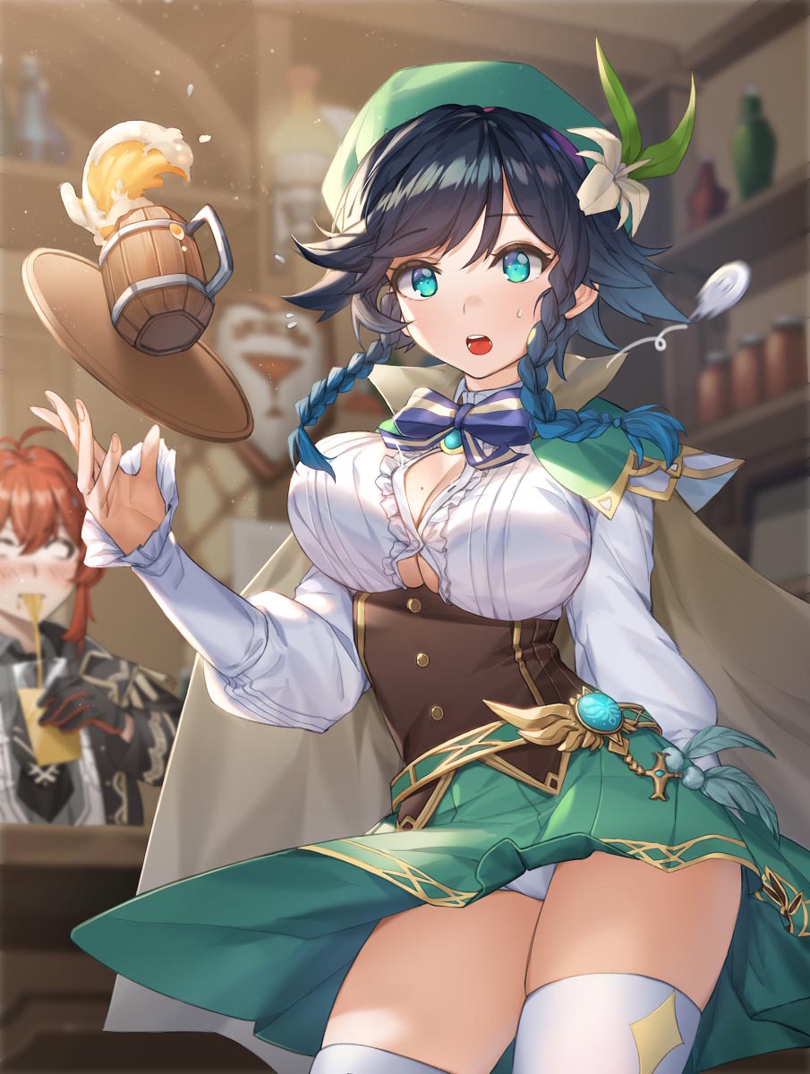 原神#P站同人图精选#好大的邪恶【11月19日最新】