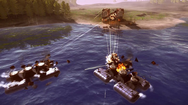 载具建造战斗《柴油朋克:战争巨兽》已登录STEAM平台插图3 Steam《柴油朋克:战争巨兽》开启EA 打造梦想中的战争机器