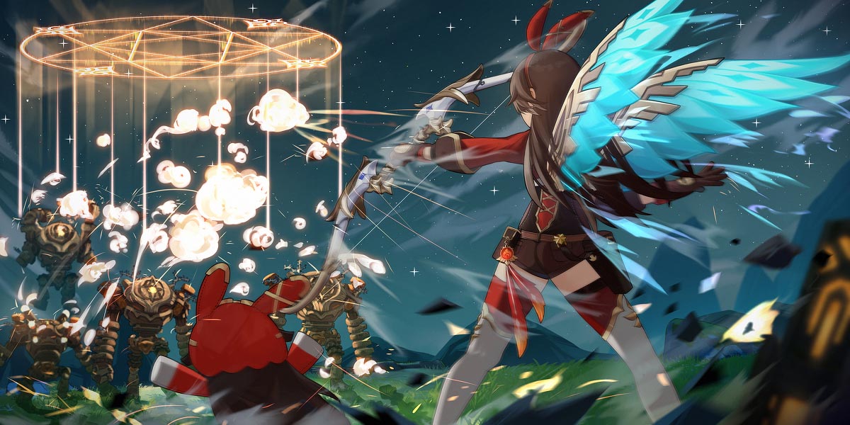 今日原神福利：P站#同人图|涩图精选【11月21日更新】