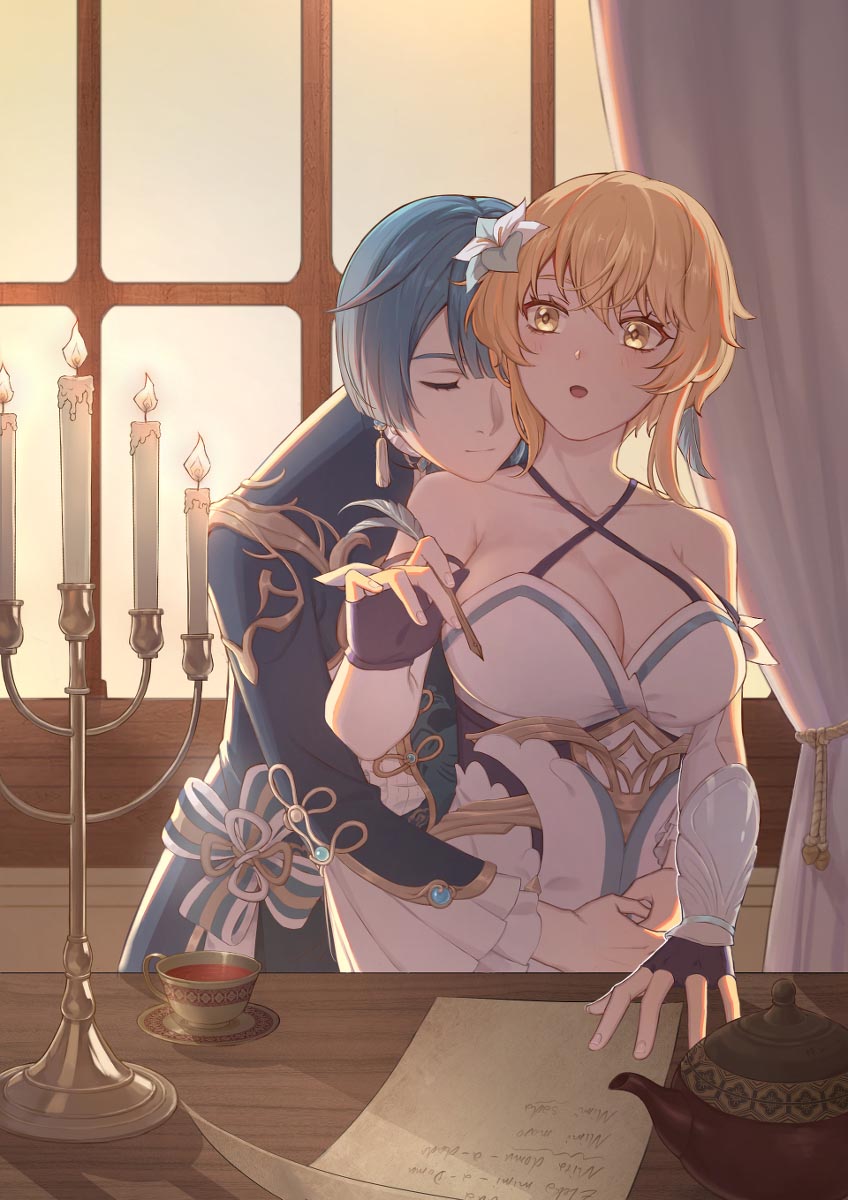 早安原神人：P站#同人福利图精选【11月24日更新】