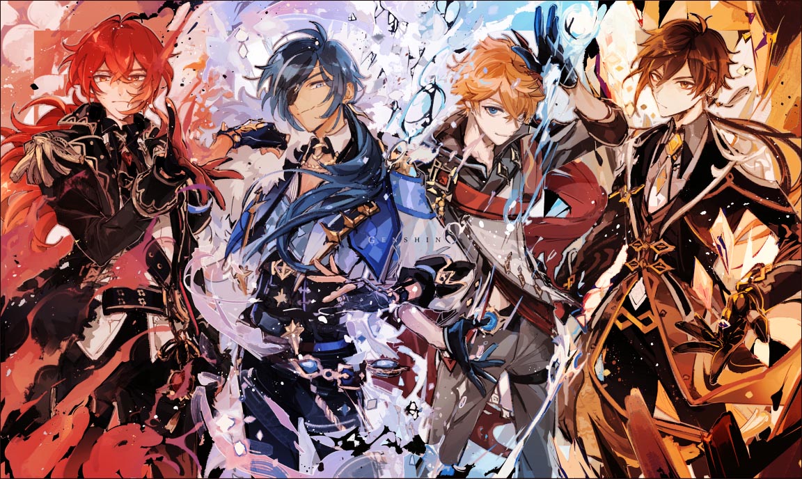 早安原神人：P站#同人福利图精选【11月24日更新】