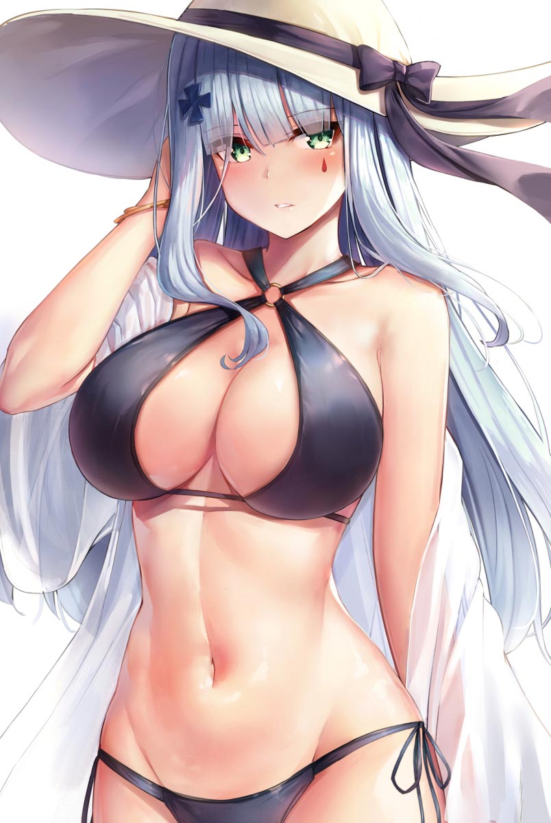 每日好图：P站#二次元同人插画#人间胸器【画师：motokonut】