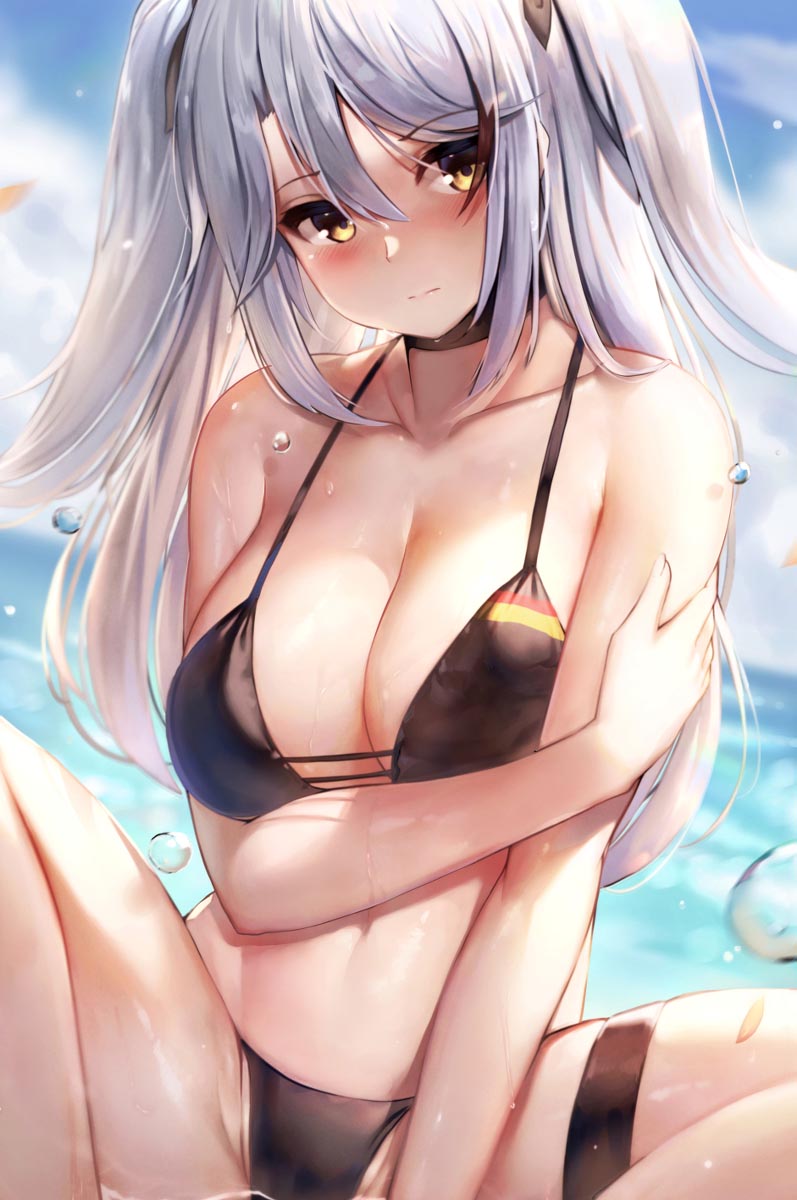 每日好图：P站#二次元同人插画#人间胸器【画师：motokonut】