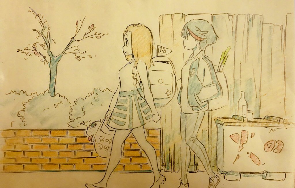 《斩服少女》作画监督石崎寿夫最新插画