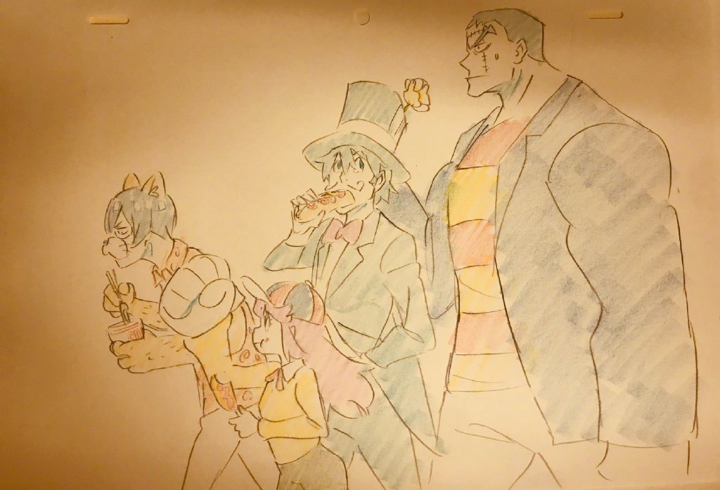 《斩服少女》作画监督石崎寿夫最新插画