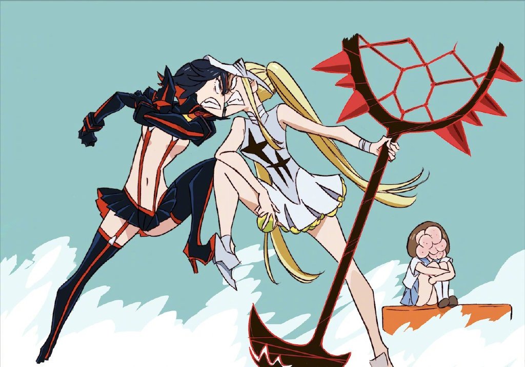 《斩服少女》作画监督石崎寿夫最新插画