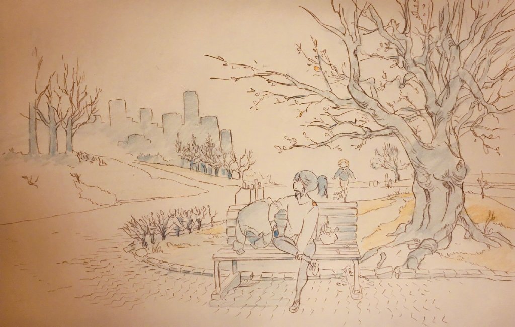 《斩服少女》作画监督石崎寿夫最新插画