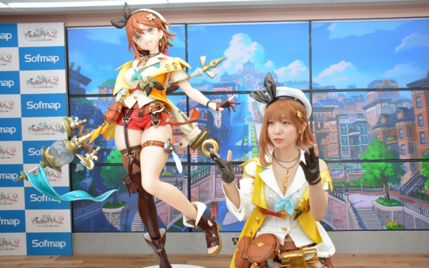 等身大炼金师莱莎手办首次亮相 做工精良性感可爱