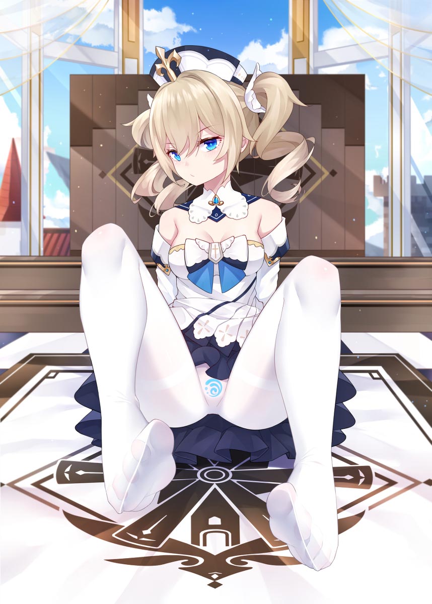 早安原神人：P站#原神同人涩图#祝大家抽到钟离【11月30日新】