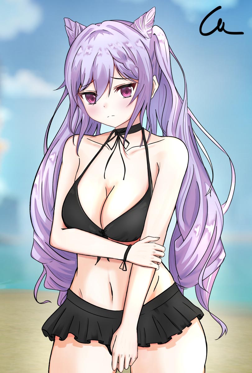 晚安原神人：P站#原神同人图精选#许愿钟离【11月30日新】