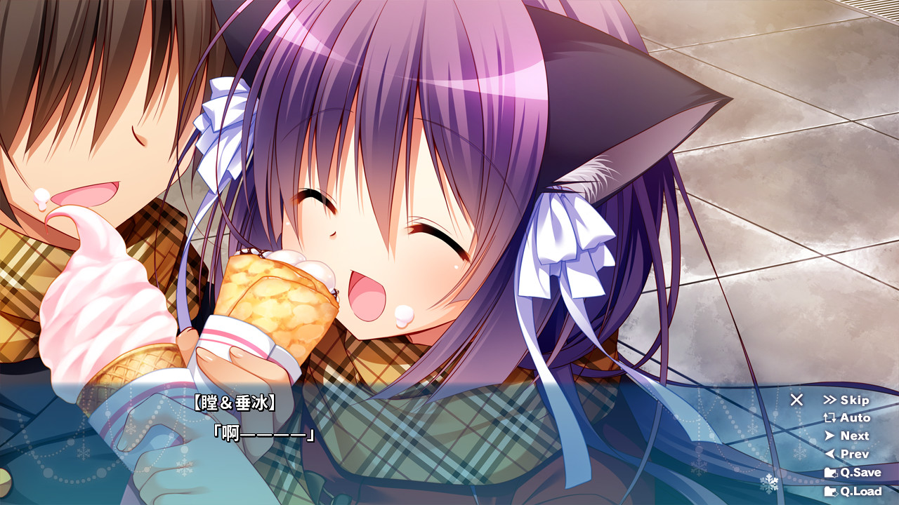 GALGAME《雪恋交融(Yukikoi Melt)》更新简体中文,STEAM优惠促销中插图1 日式视觉小说游戏《雪恋交融》更新 添加官方中文