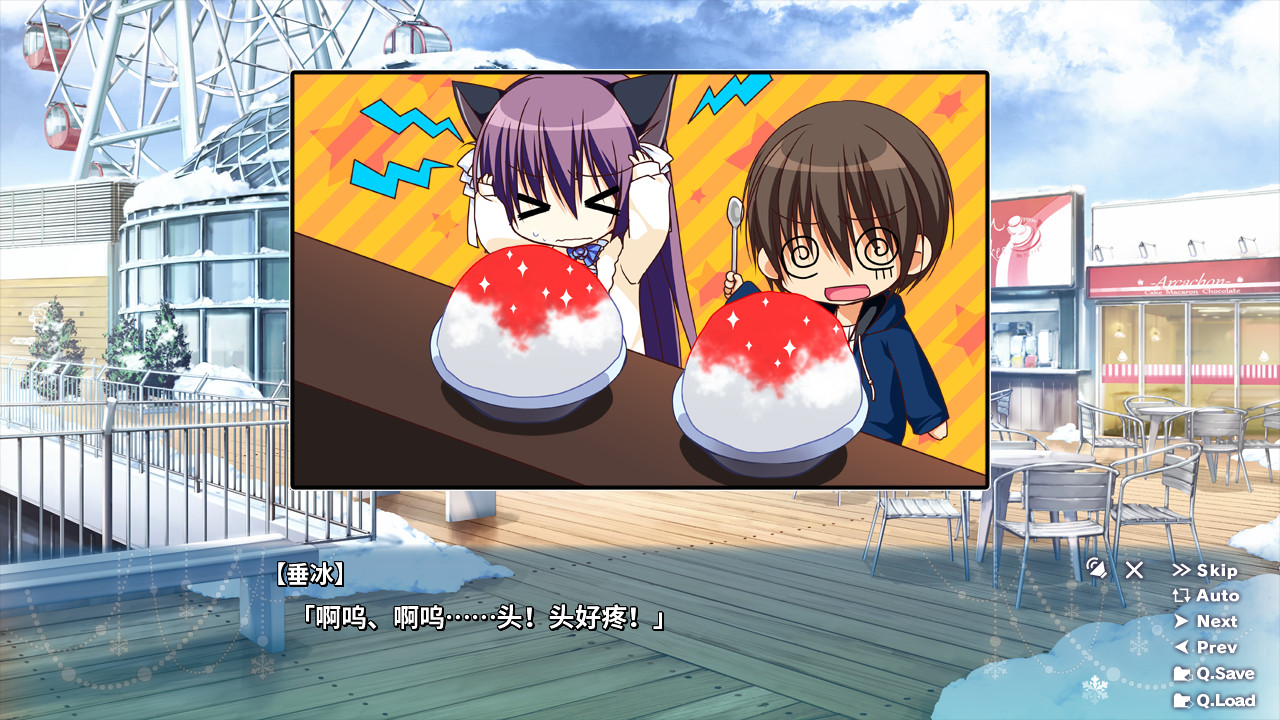 GALGAME《雪恋交融(Yukikoi Melt)》更新简体中文,STEAM优惠促销中插图3 日式视觉小说游戏《雪恋交融》更新 添加官方中文