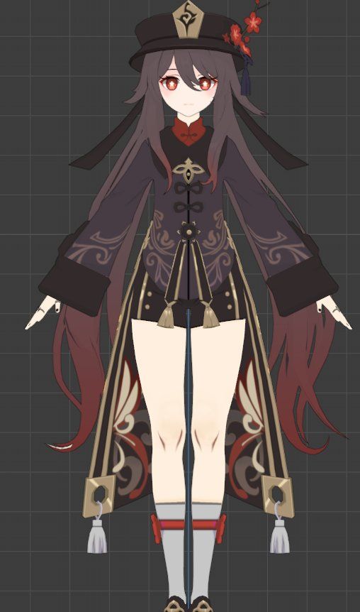 原神内鬼：1.2版本#新人物渲染建模——胡桃、云堇、罗莎利亚、瑶瑶等