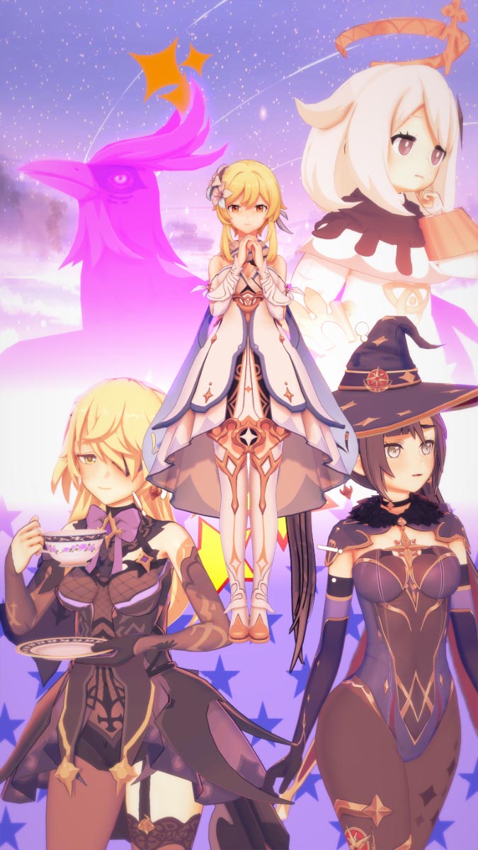 午安原神人：P站#原神同人好图精选#许愿钟离【12月1日新】