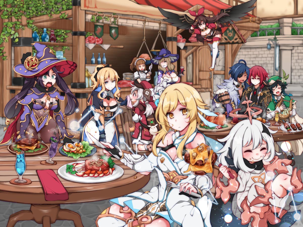 早安原神人：P站#原神同人福利图大赏【12月4日新】