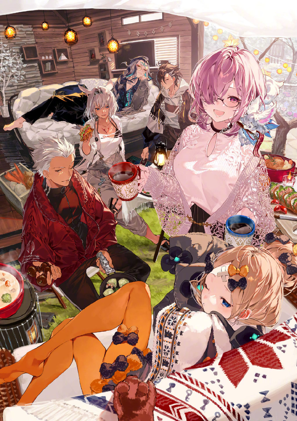FGO Winter Caravan Online 2021视觉图