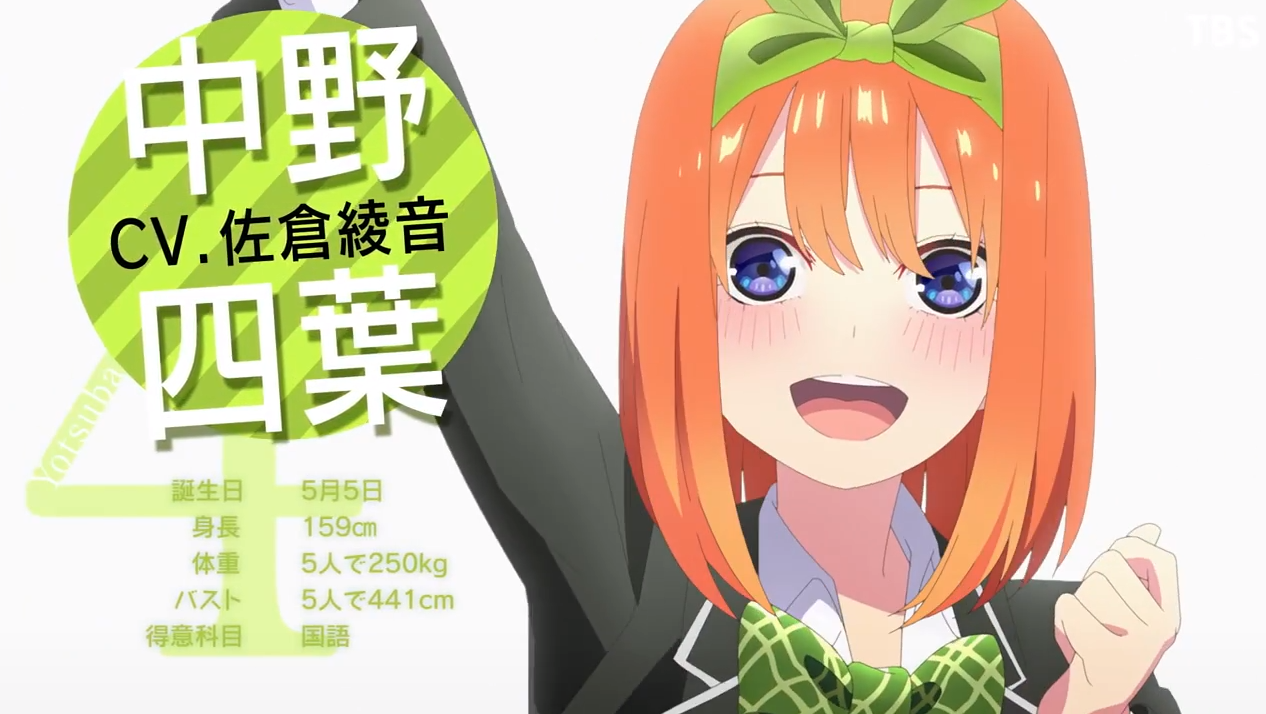 1月新番:《五等分的新娘∬》第二季PV “四叶ver” 公布插图 1月新番:《五等分的新娘∬》第二季PV “四叶ver” 公布