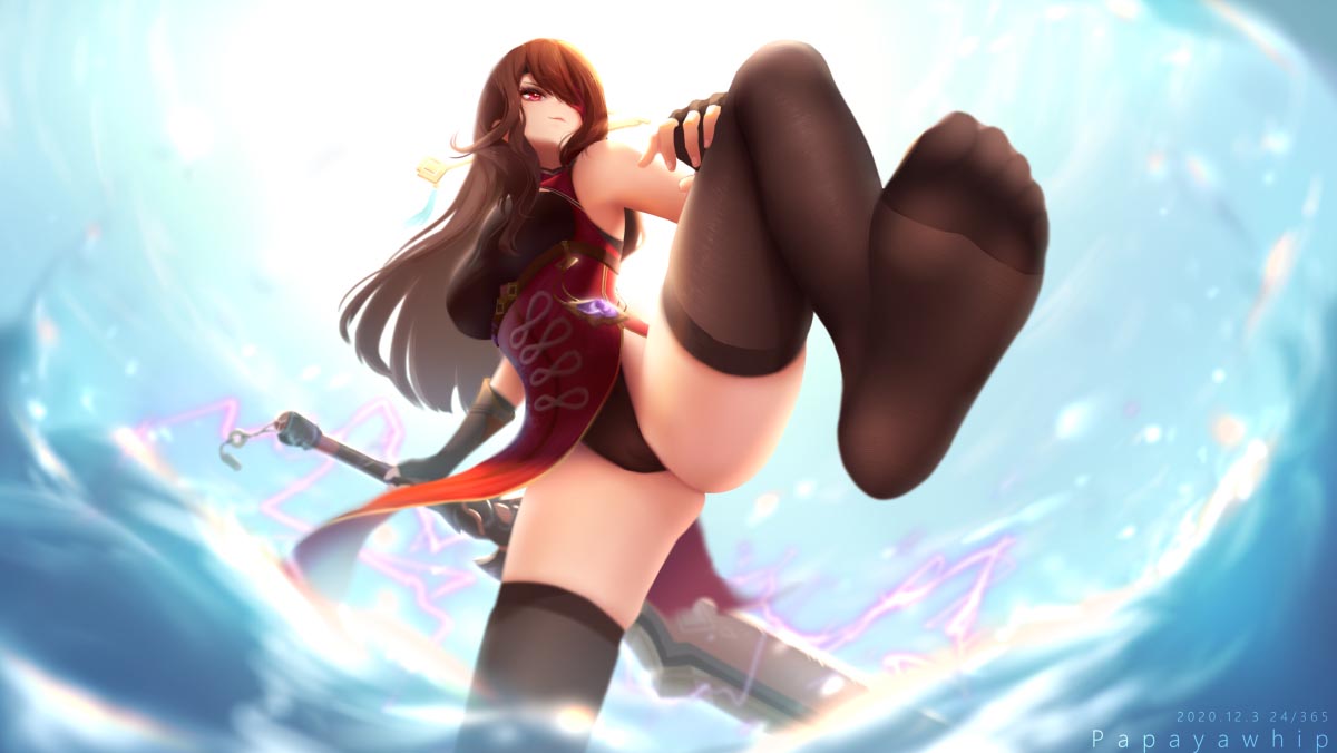 晚安原神人：P站#原神同人福利插画精选【12月6日新】