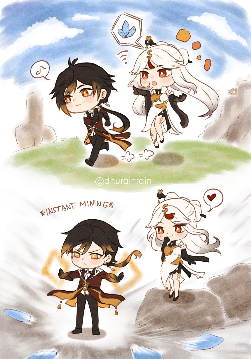 晚安原神人：P站#原神同人图福利图精选【12月8日新】