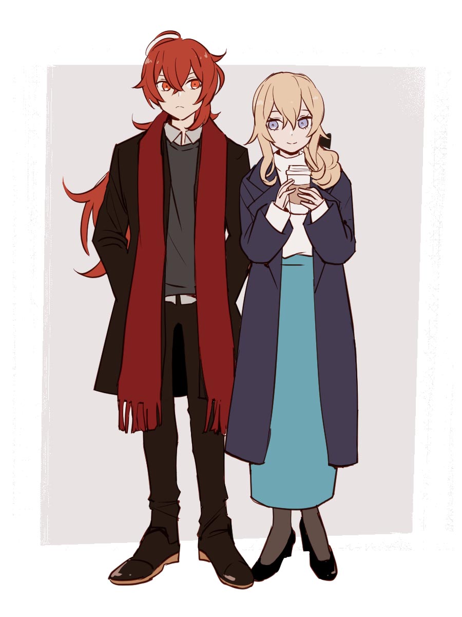 原神同人小剧场：迪卢克与琴