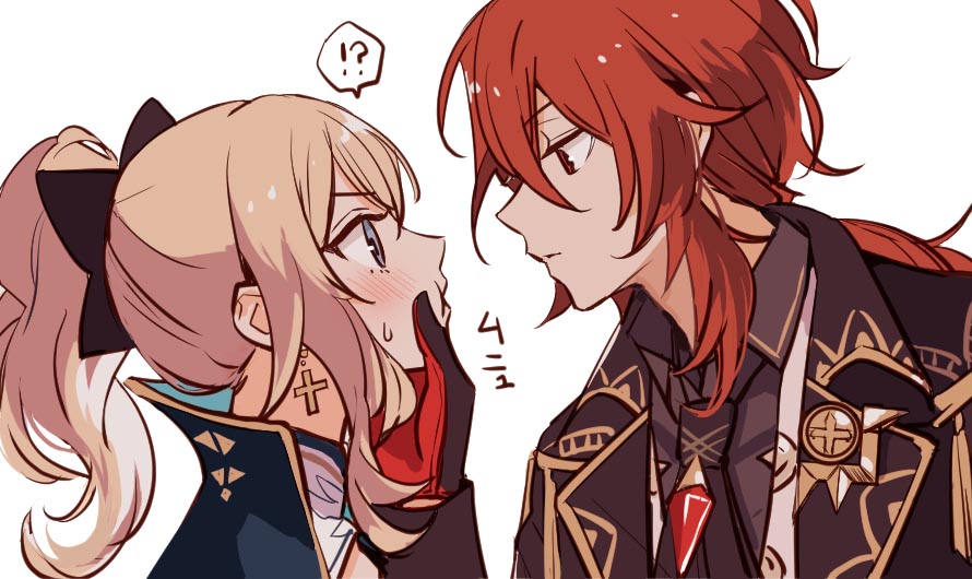 原神同人小剧场：迪卢克与琴