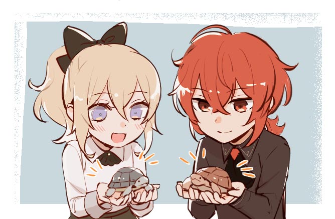 原神同人小剧场：迪卢克与琴