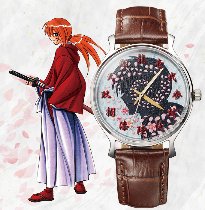 《浪客剑心》25周年纪念限量腕表公开 和风设计精致酷炫